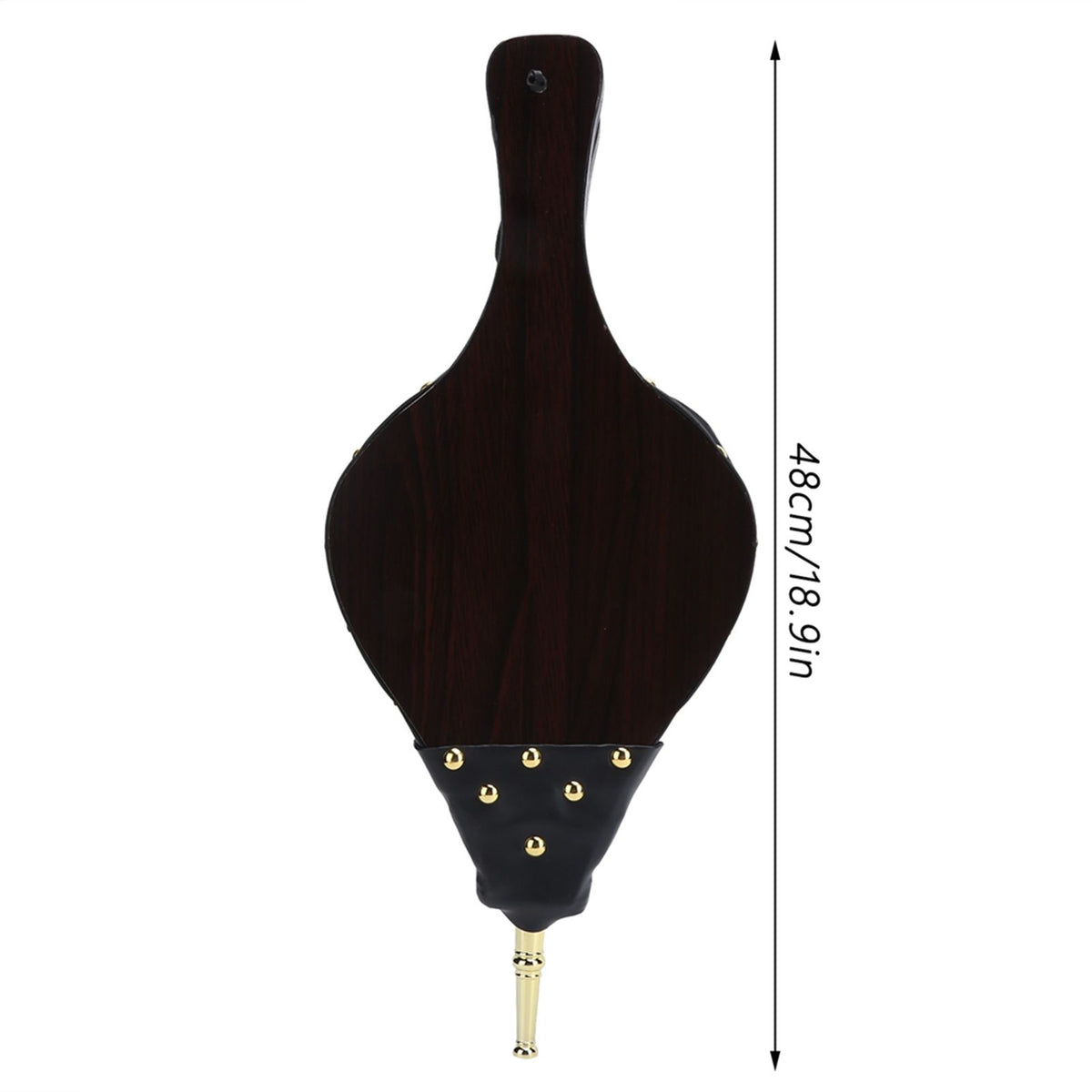 Manual Fireplace Bellows Wood Fire Blower Fireplace Tool for Outdoor Camping BBQ Picnic