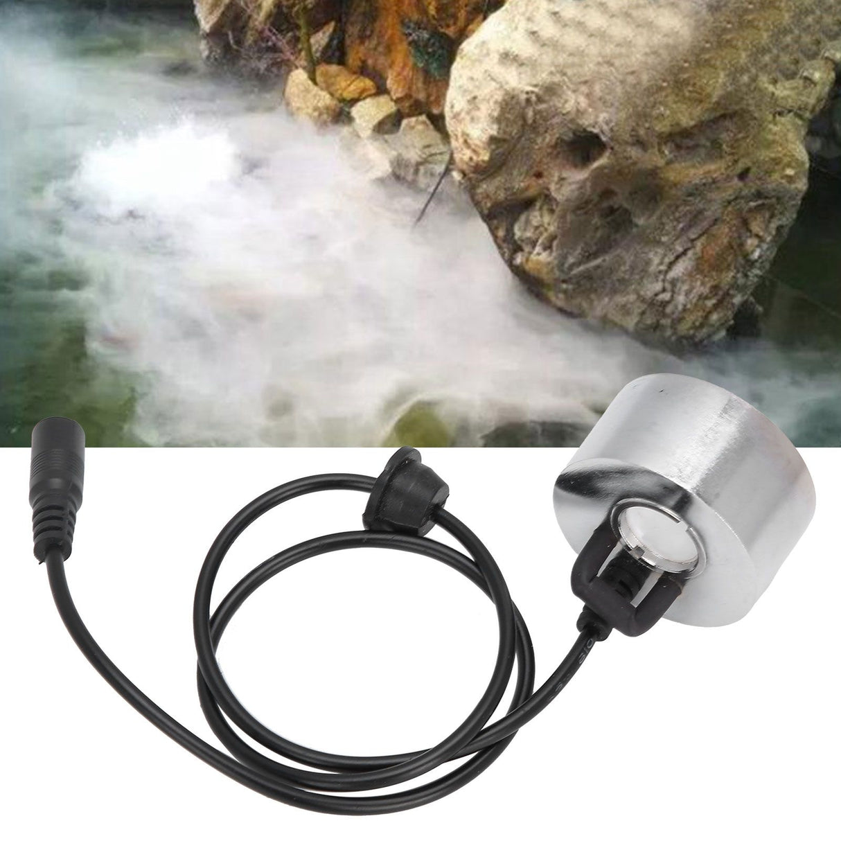 60cm Mini Mist Maker without Light for Water Fountain Pond Fish Tank Creating Ambience 24V