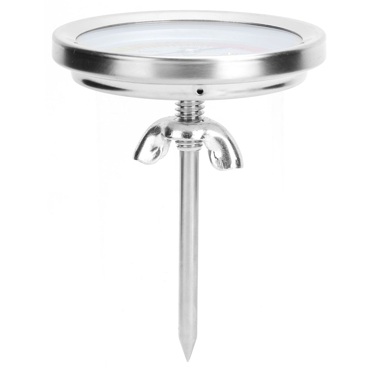0-280℃ Stainless Steel Grill Thermometer Oven Pointer Temperature Meter Kitchen Supplies