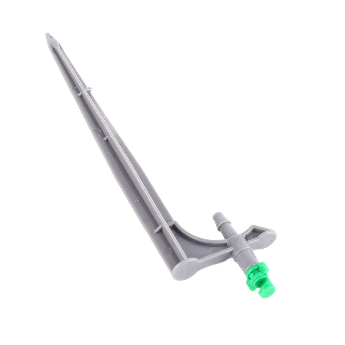 20Pcs/Bag Irrigation Dripper with Ground Insert Fruit Tree Drip Irrigation Emitters for Gardening180 Degree (Green)