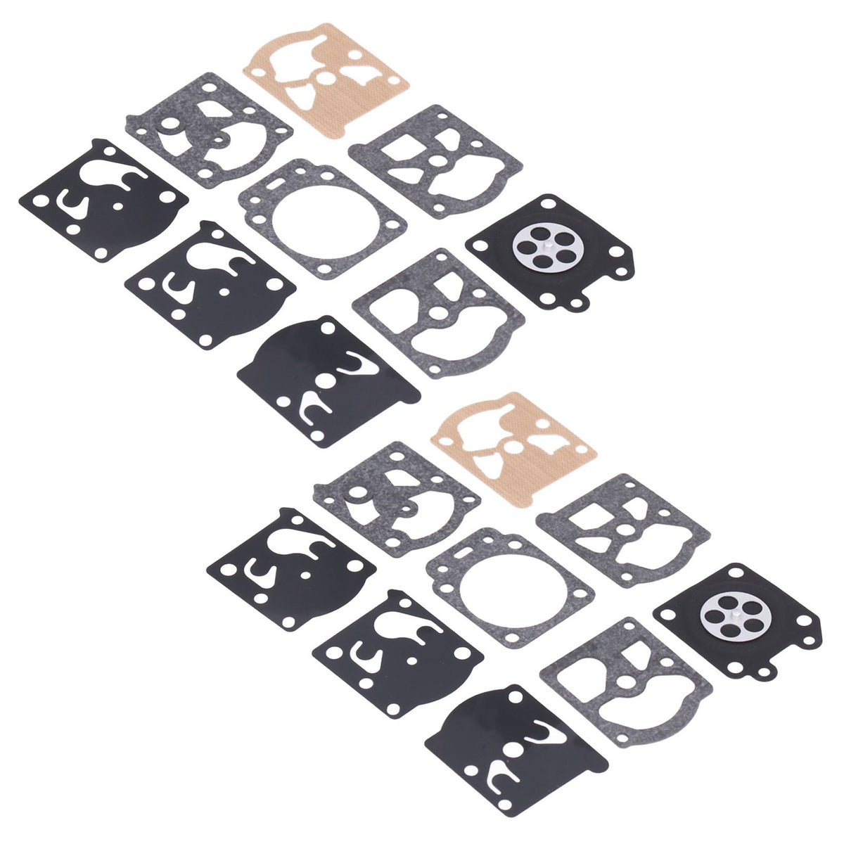 2 Sets Carburetor Carb Repair Rebuild Kit for WT K24‑WAT WT866 WT924 WT773 WT775 WT925 WT973 Lawn Mower