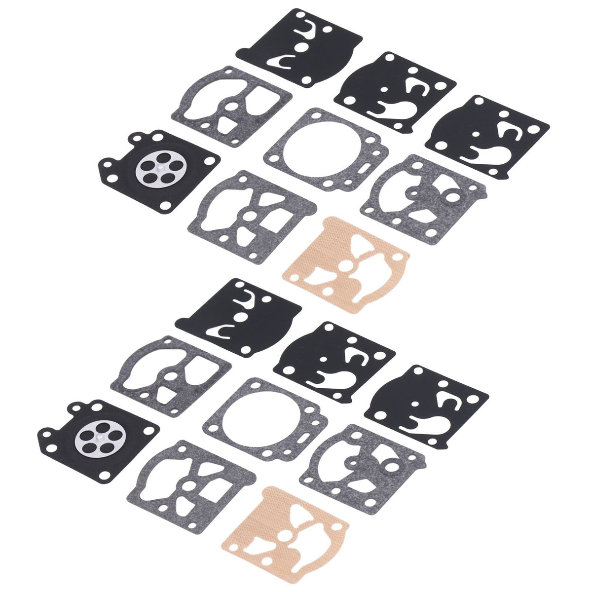2 Sets Carburetor Carb Repair Rebuild Kit for WT K24‑WAT WT866 WT924 WT773 WT775 WT925 WT973 Lawn Mower