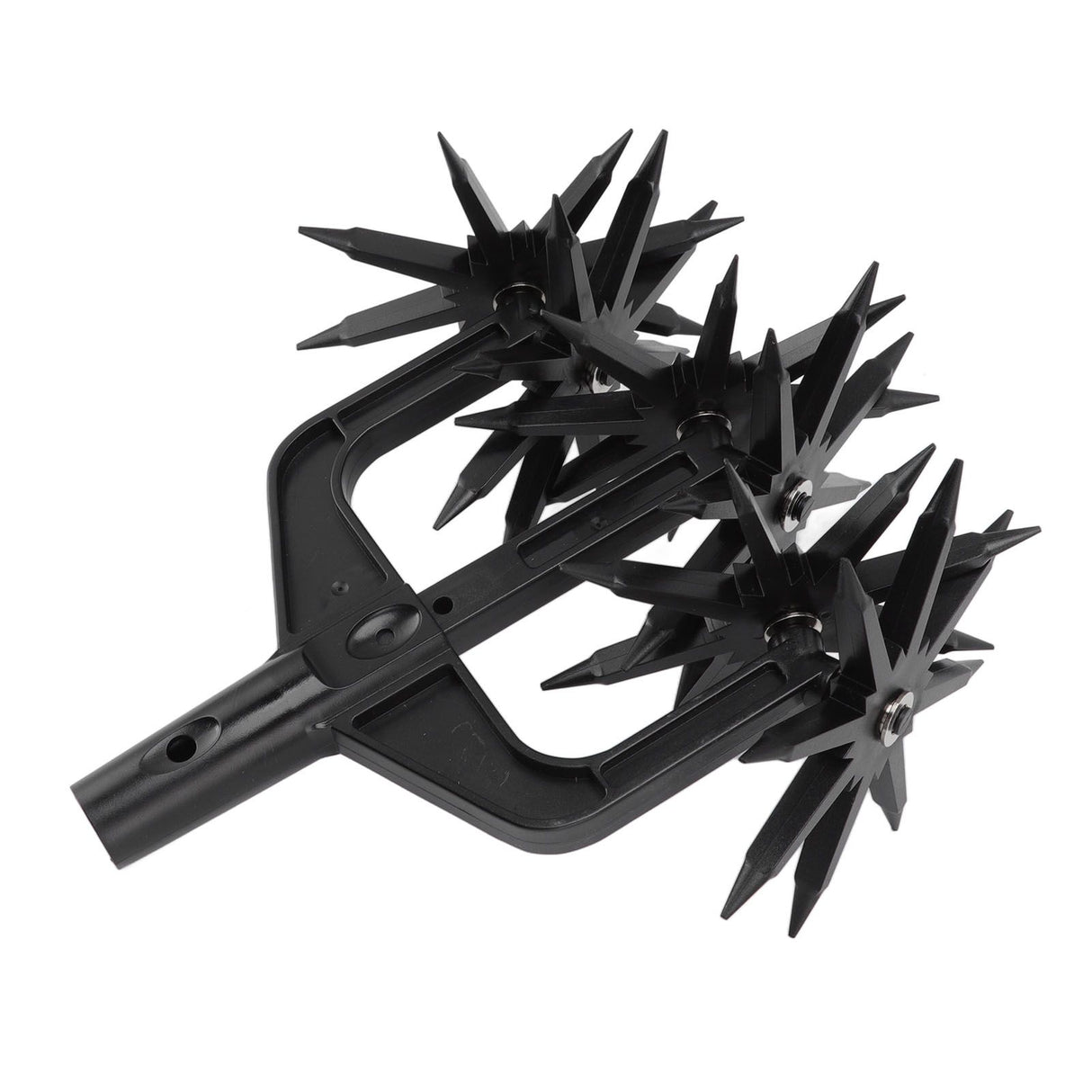 Garden Soil Scarifier Wear Resistant 2 in 1 Ventilated Scarifier Rotary Tiller for Garden