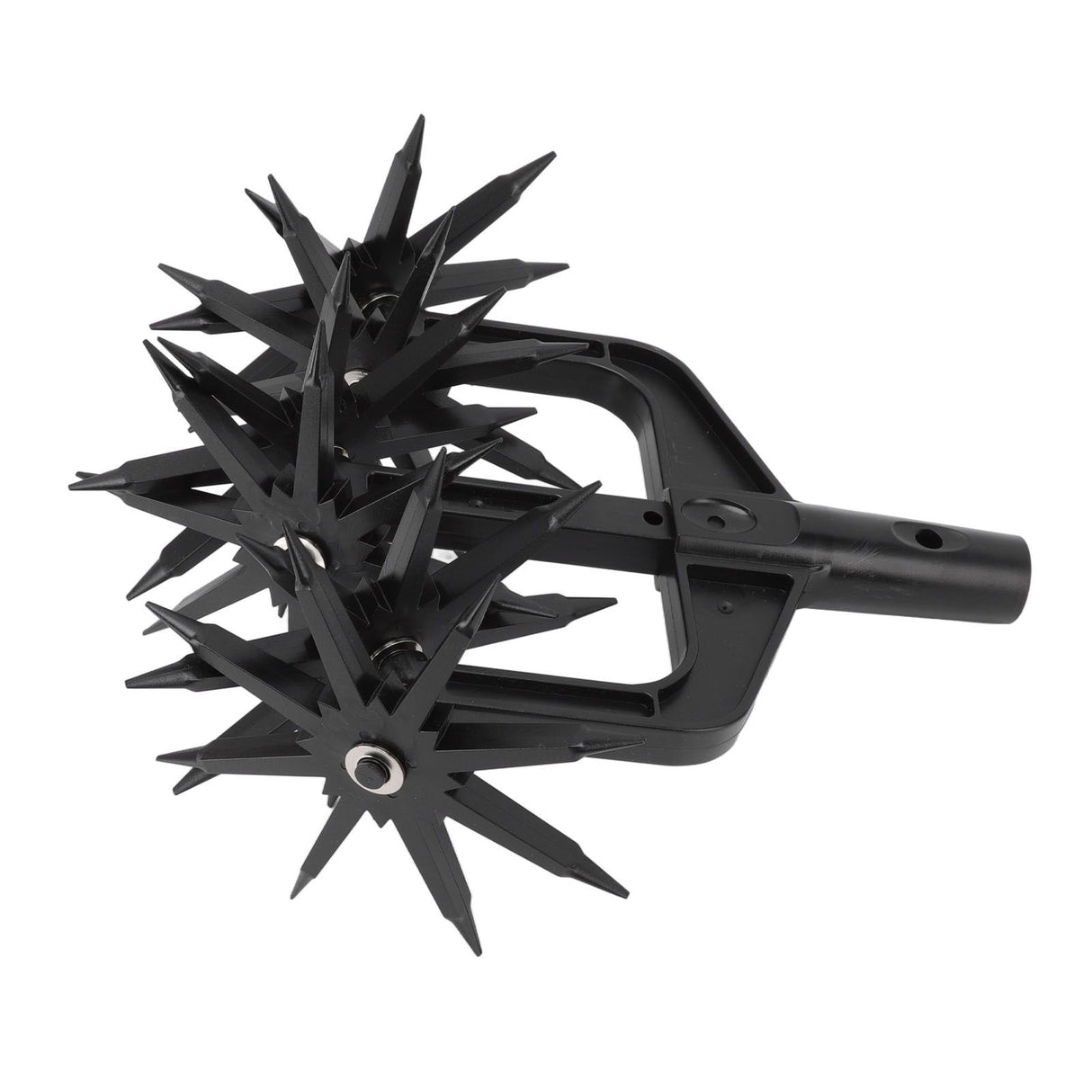 Garden Soil Scarifier Wear Resistant 2 in 1 Ventilated Scarifier Rotary Tiller for Garden
