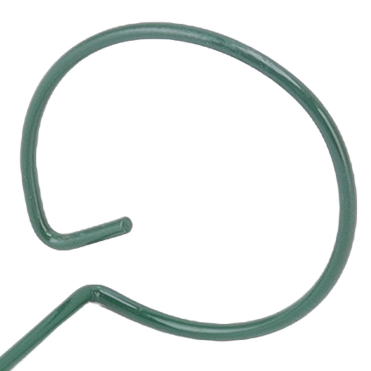 10Pcs Potted Plants Metal Trellis Provide Support 25CM Length Green Small Garden Trellis for Gardens Lawns Decks Patios