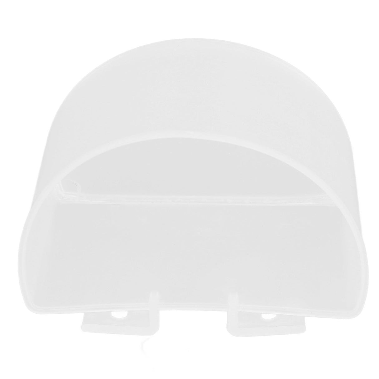 20Pcs Bird Food Bowl Plastic Parrot Water Feeding Cup Birdcage Feeder Trough Set Kit White 11x6cm / 4.33x2.36in