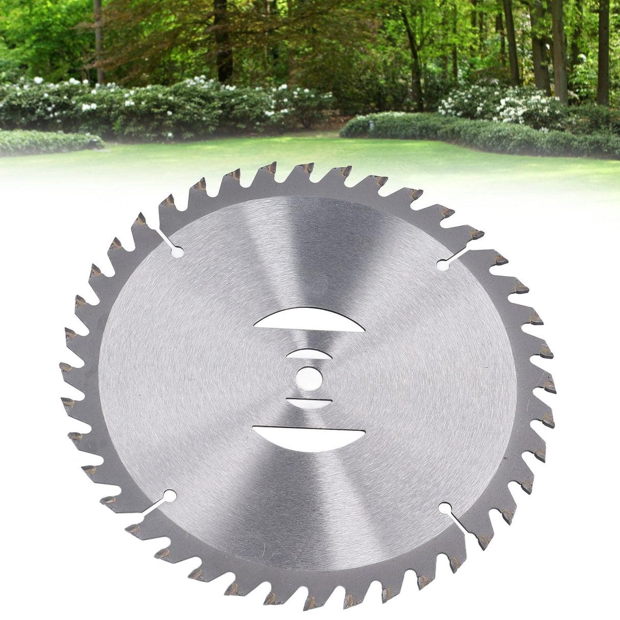 Circular Saw Blade Manganese Steel Sturdy Durable Incisive Grass Trimmer Blade Lawnmower Parts Garden Tools