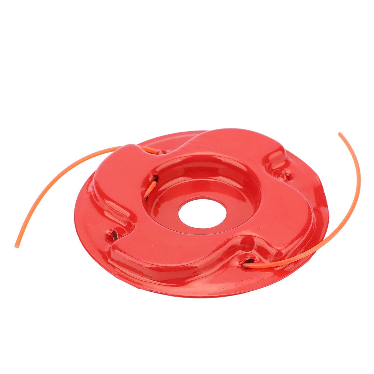 String Trimmer Head Universal Red Iron Lawn Mower Weeder Trimmer Head Replacement for Agriculture Style 1