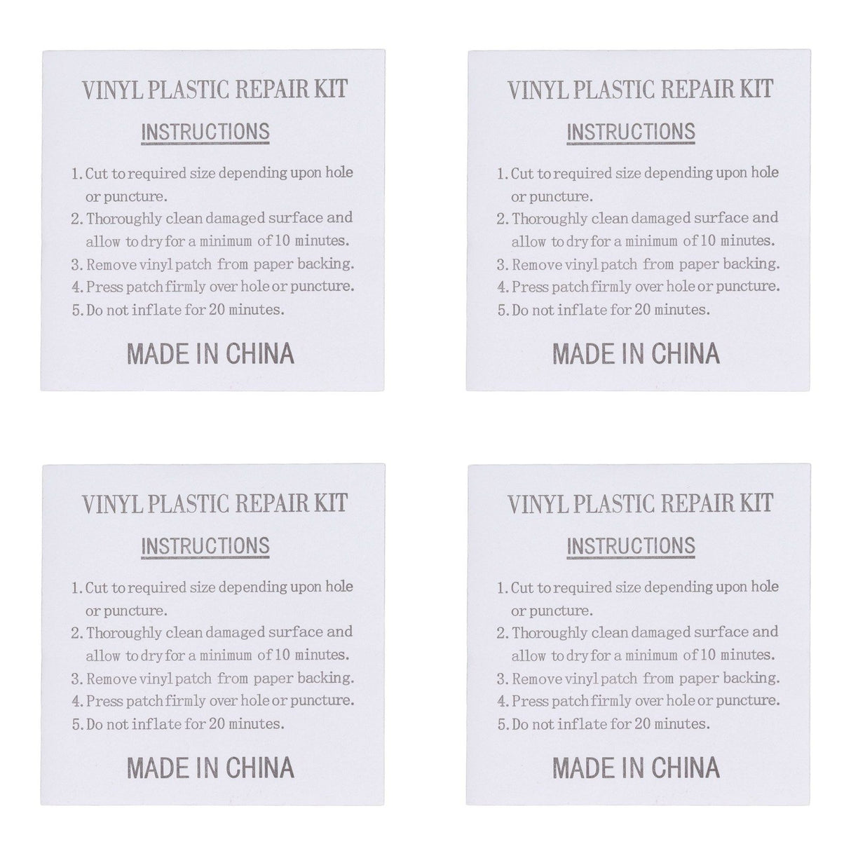 50Pcs Swimming Pool Transparent Repair Sticker Self Adhesive Repair Patch for Inflatable Toy Inflatable Bed PVC Nylon Material