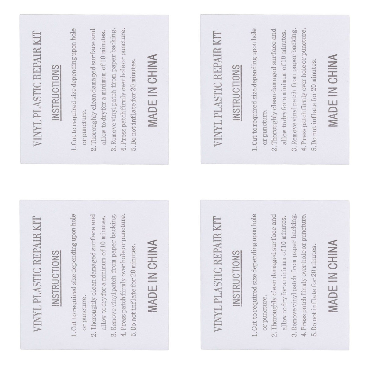 50Pcs Swimming Pool Transparent Repair Sticker Self Adhesive Repair Patch for Inflatable Toy Inflatable Bed PVC Nylon Material