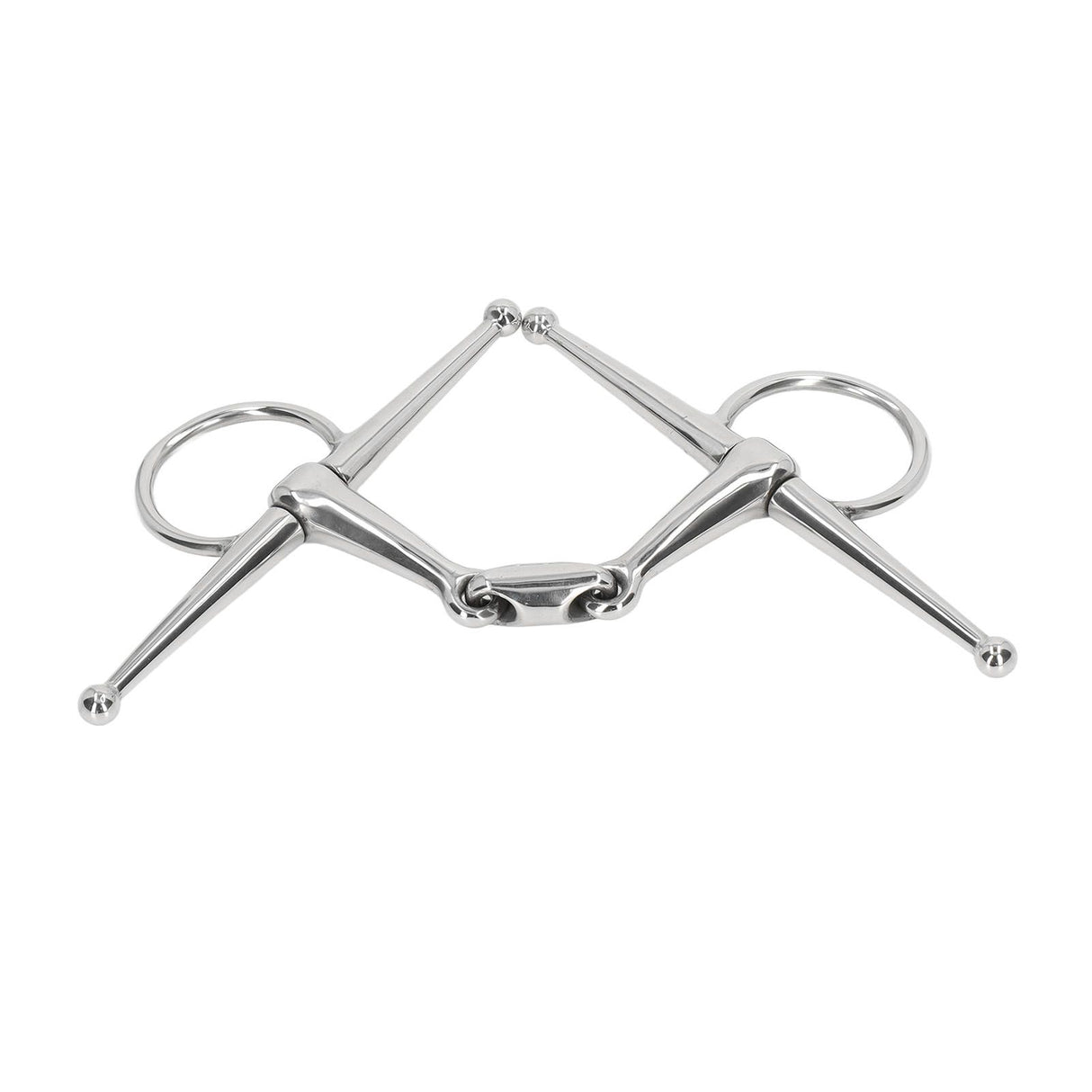 135mm Horse Mouth Bit Stainless Steel Horse Cheek Snaffle for Cultivation Outdoor Gift