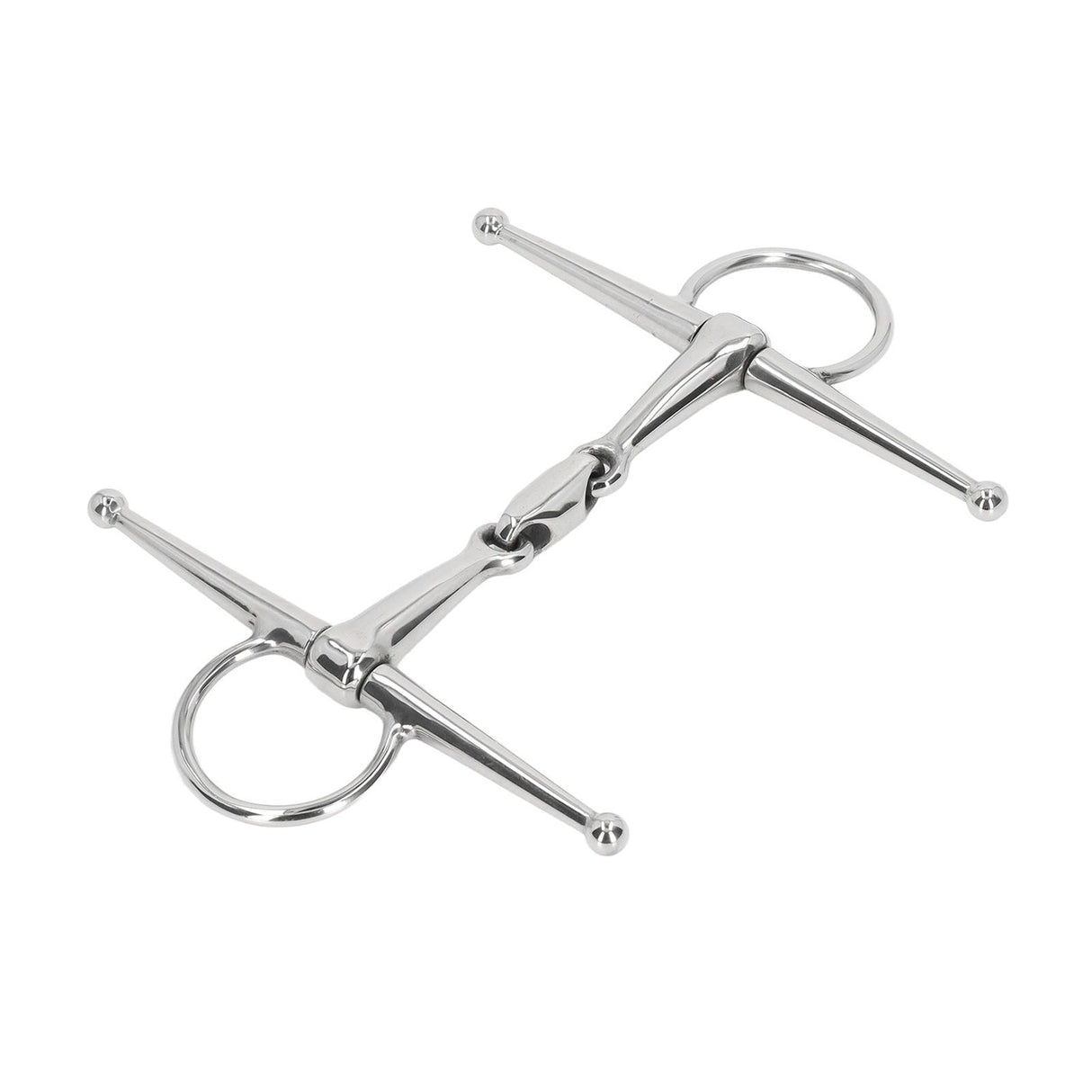 135mm Horse Mouth Bit Stainless Steel Horse Cheek Snaffle for Cultivation Outdoor Gift