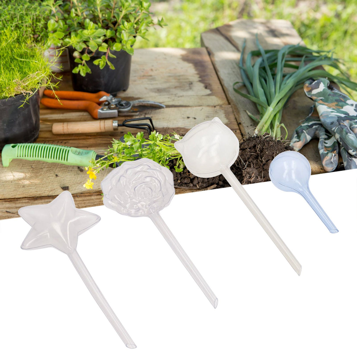 Plant Pot Waterer Finely Crafted Automatic Self Watering Devices for Yard Garden Lawn Decoration