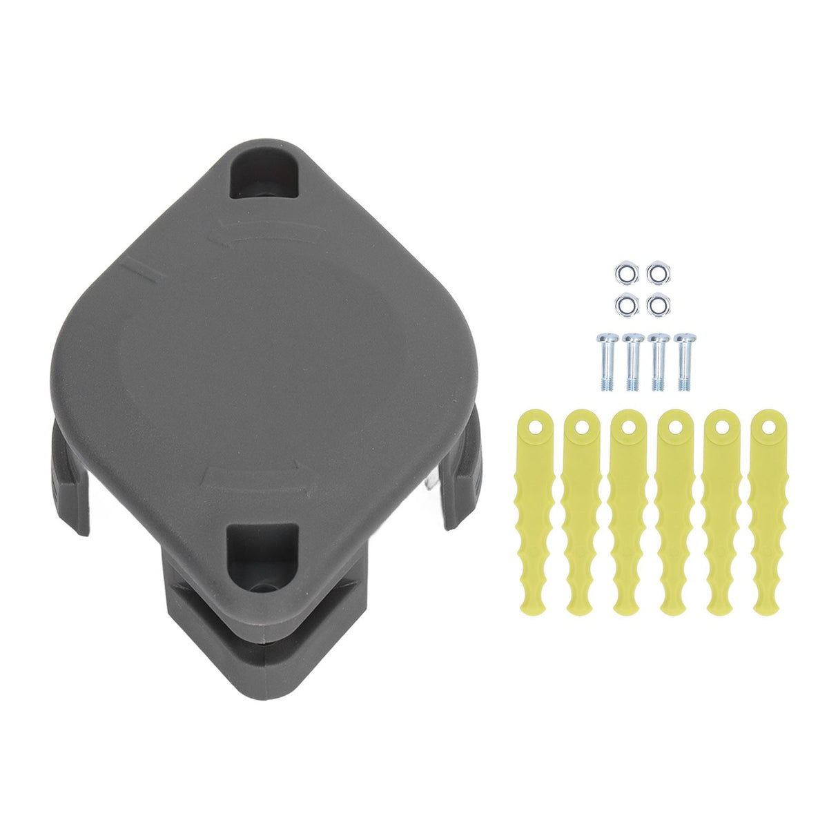 String Trimmers Bladed Head Auto Feed String Trimmers Fixed Line Spool with 6 Replacement Blades for Ryobi 18V 24V 40V