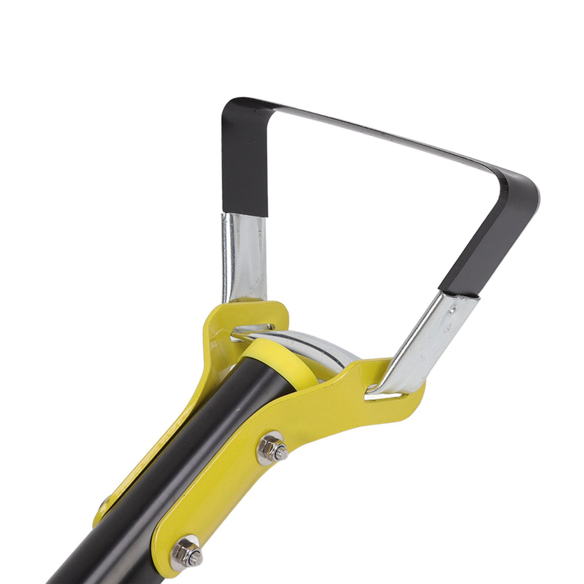 Garden Hula Hoe Adjustable Long Handle Loop Stirrup Hoe Stainless Steel Action Hoe for Gardening Weeding 3 Section
