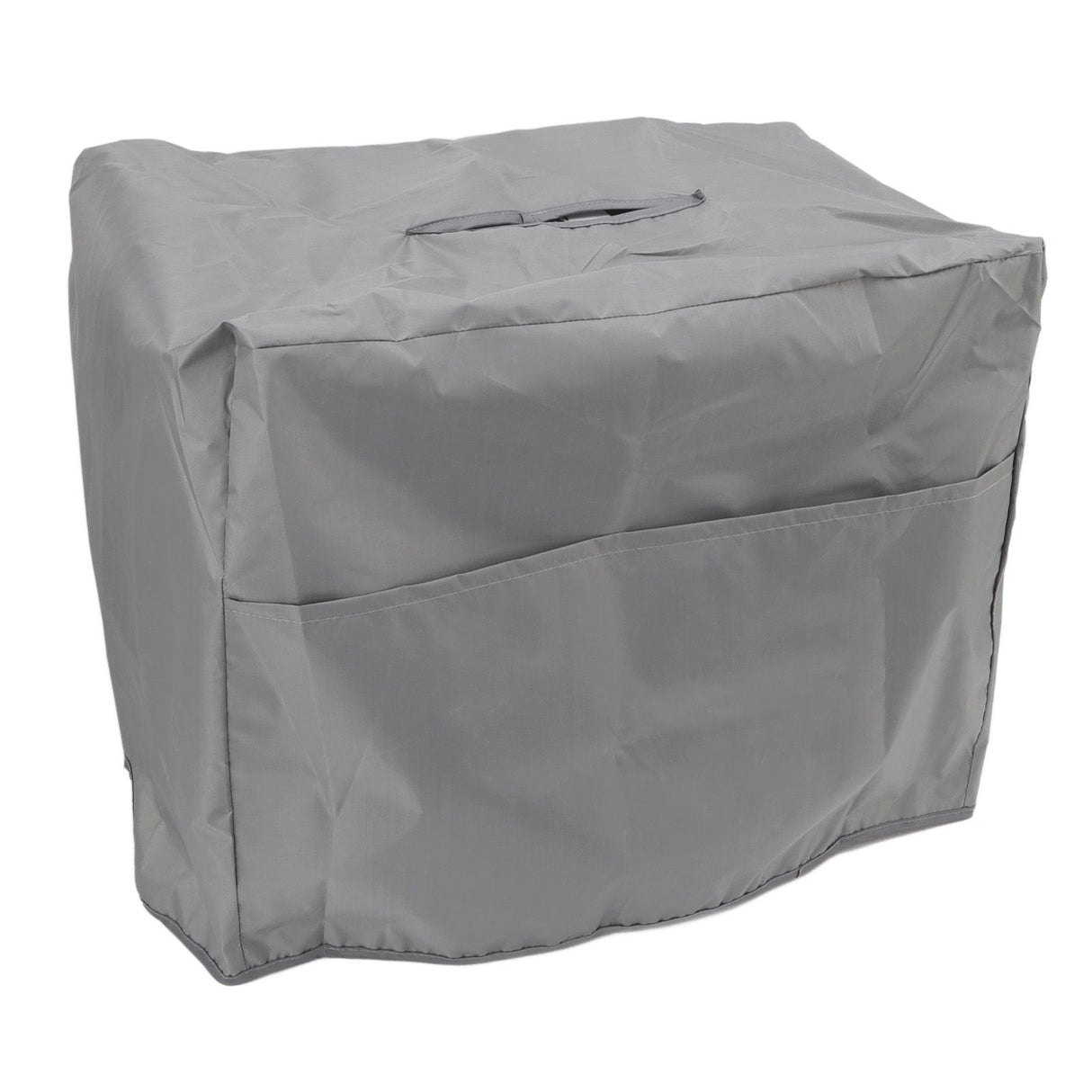 Welding Machine Canopy Waterproof 190T Silver Plated Polyester Taffeta UV Proof Welder Dust Cover for Garden Balcony 50x25x31cm/19.7x9.8x12.2in Grey