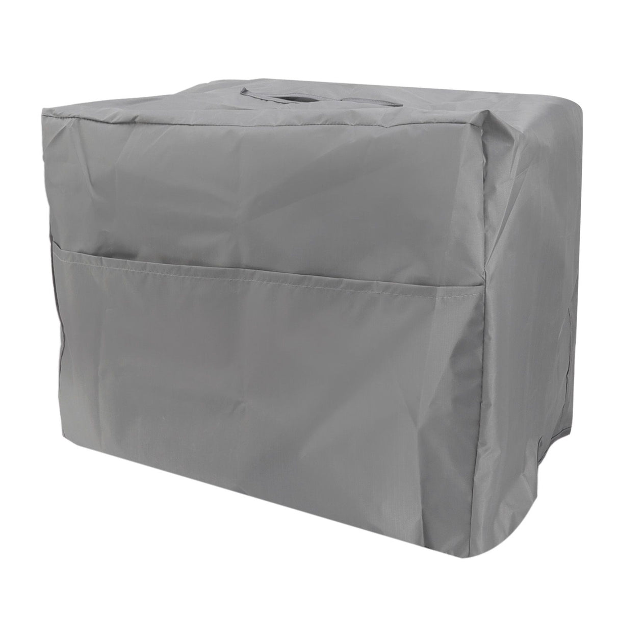 Welding Machine Canopy Waterproof 190T Silver Plated Polyester Taffeta UV Proof Welder Dust Cover for Garden Balcony 50x25x31cm/19.7x9.8x12.2in Grey
