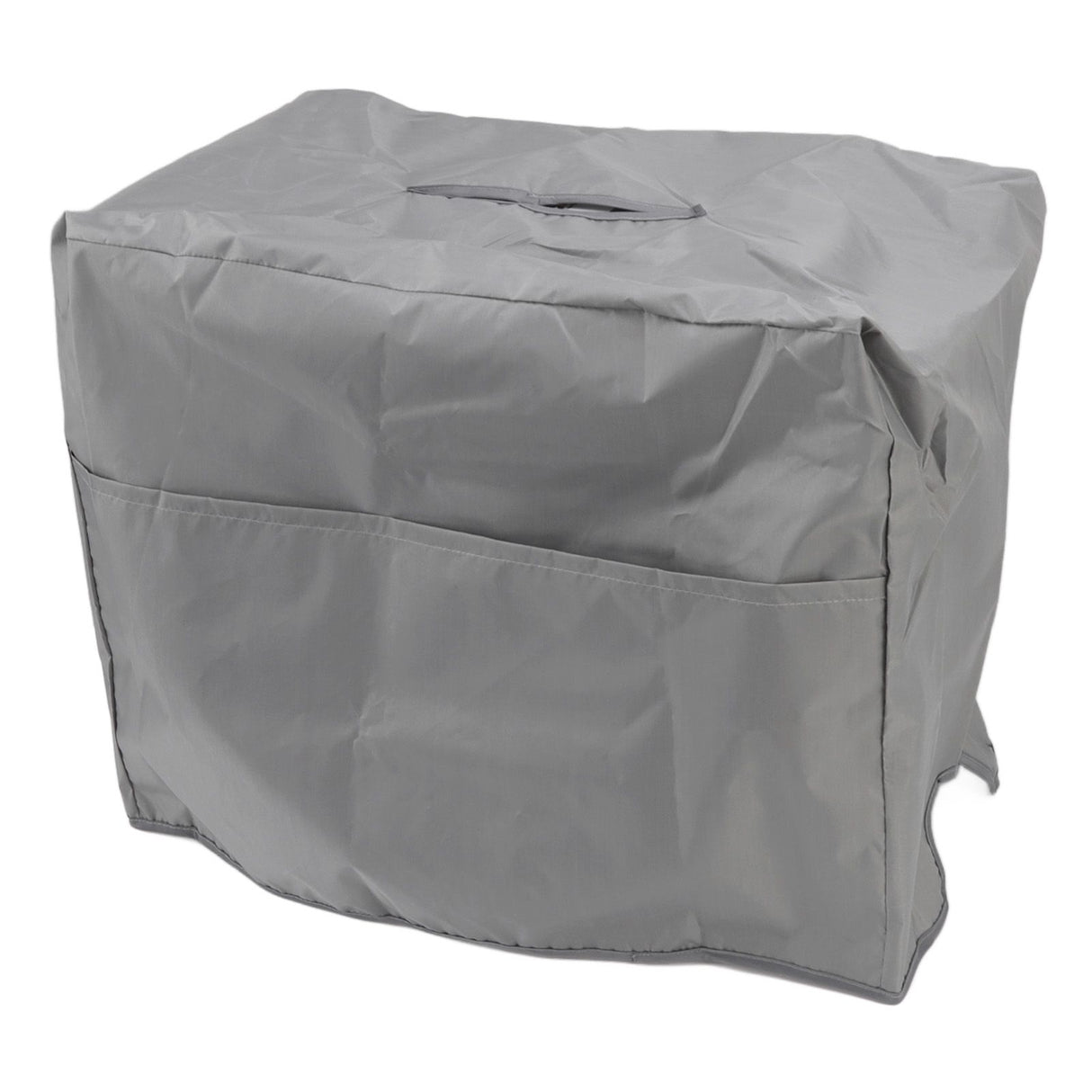 Welding Machine Canopy Waterproof 190T Silver Plated Polyester Taffeta UV Proof Welder Dust Cover for Garden Balcony 50x25x31cm/19.7x9.8x12.2in Grey