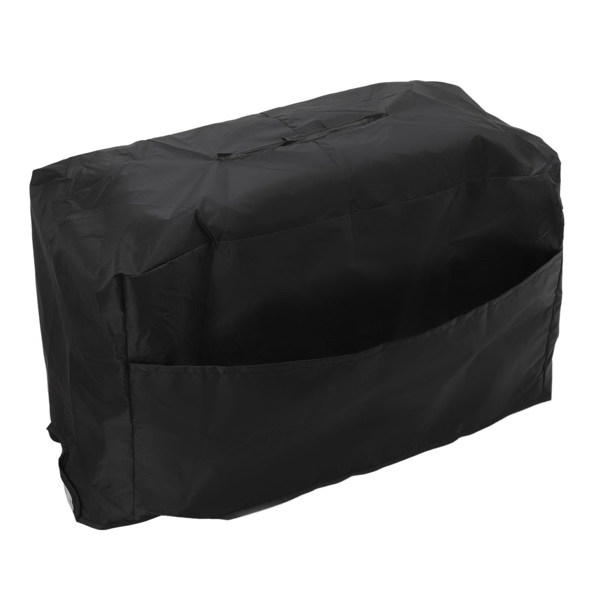 Welding Machine Canopy Waterproof 190T Silver Plated Polyester Taffeta UV Proof Welder Dust Cover for Garden Balcony 47x28x37cm/18.5x11.0x14.6in Black