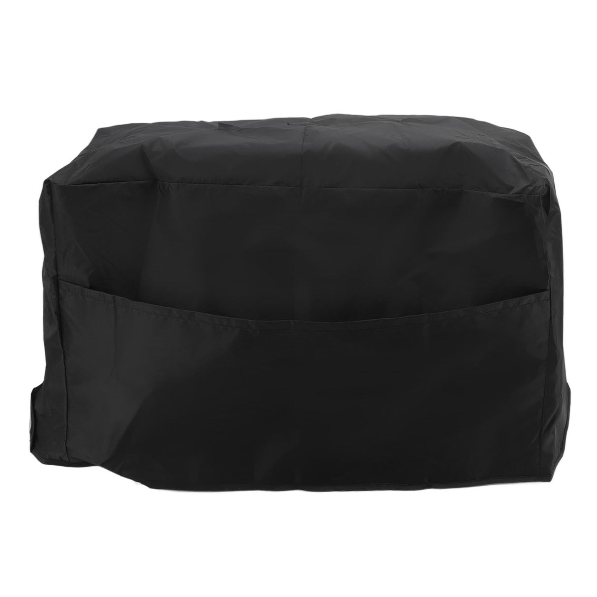 Welding Machine Canopy Waterproof 190T Silver Plated Polyester Taffeta UV Proof Welder Dust Cover for Garden Balcony 47x28x37cm/18.5x11.0x14.6in Black