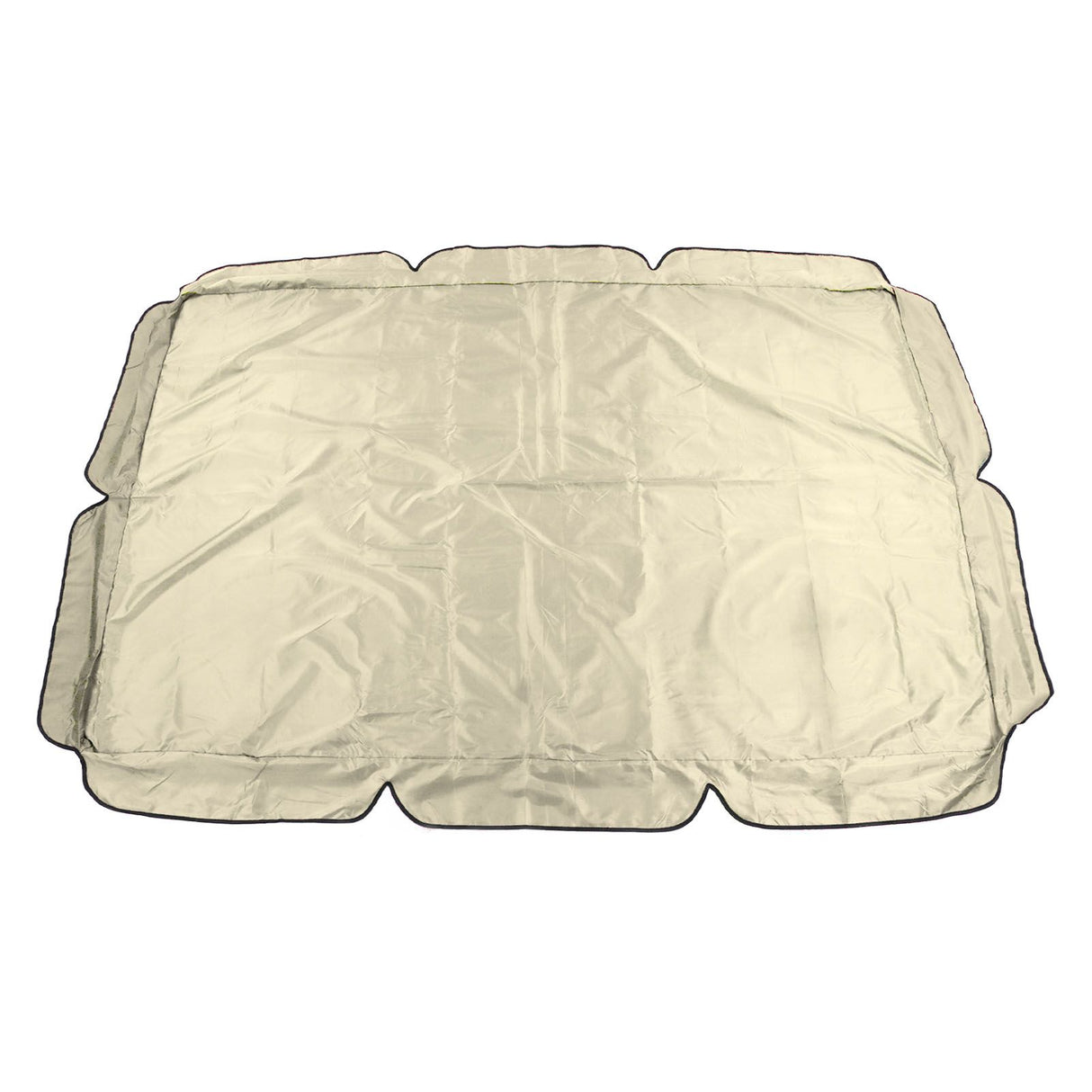 Outdoor Swing Canopy Waterproof Porch Top Cover Replacement UV Proof for Patio Yard Chair Beige