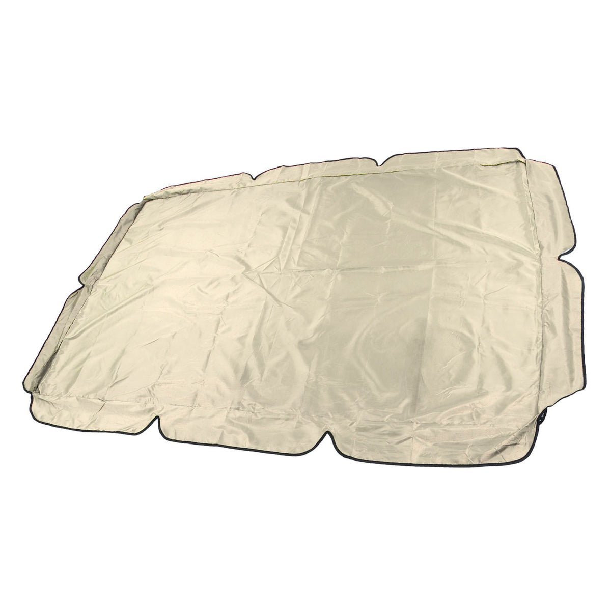 Outdoor Swing Canopy Waterproof Porch Top Cover Replacement UV Proof for Patio Yard Chair Beige