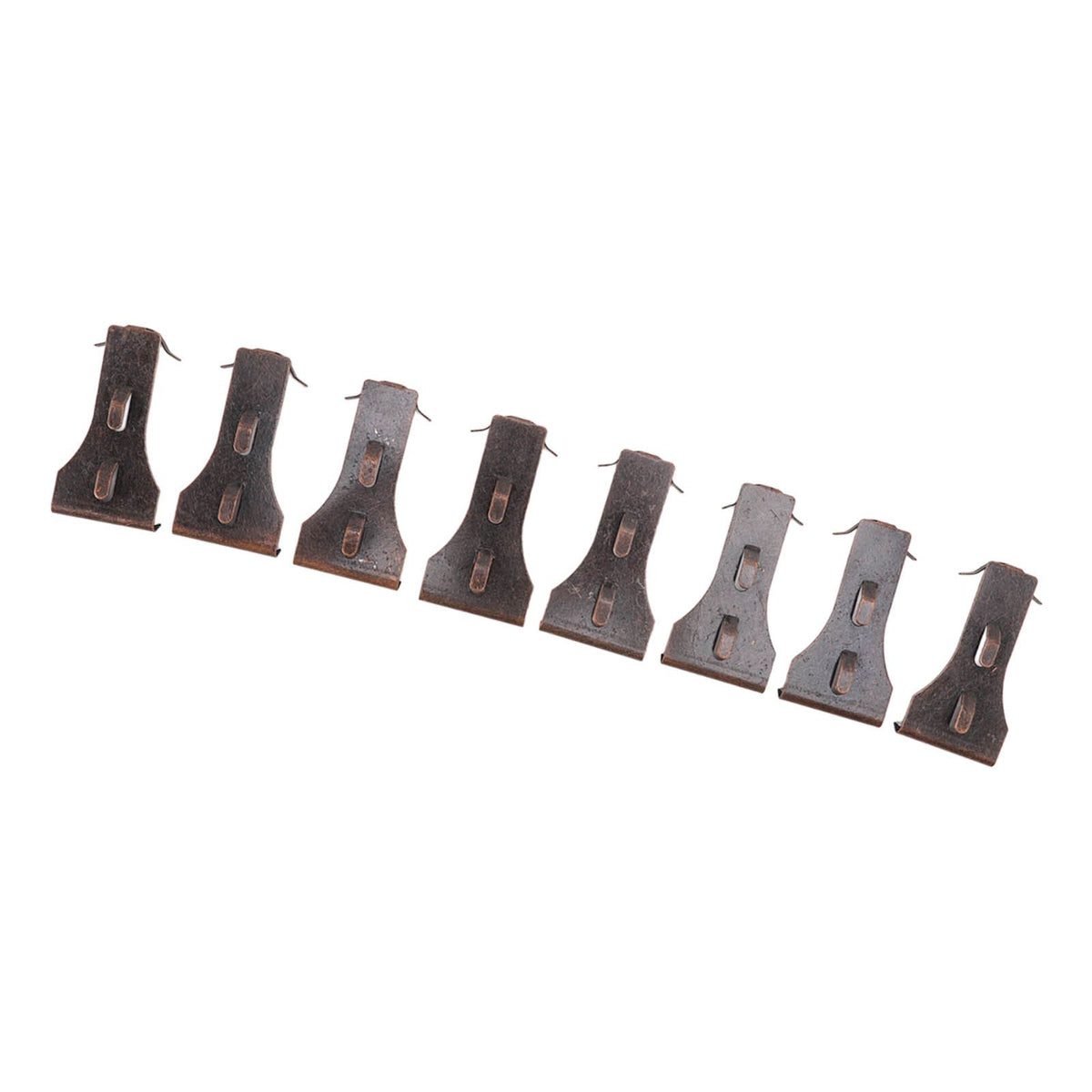 8Pcs Brick Hook Clips Steel Brick Hanger Fits Standard Size Bricks 2 1/4 Inch to 2 3/8 Inch in Height