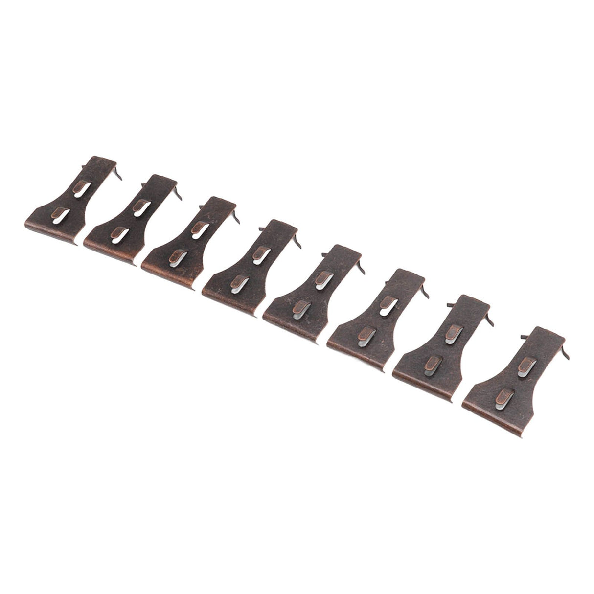 8Pcs Brick Hook Clips Steel Brick Hanger Fits Standard Size Bricks 2 1/4 Inch to 2 3/8 Inch in Height