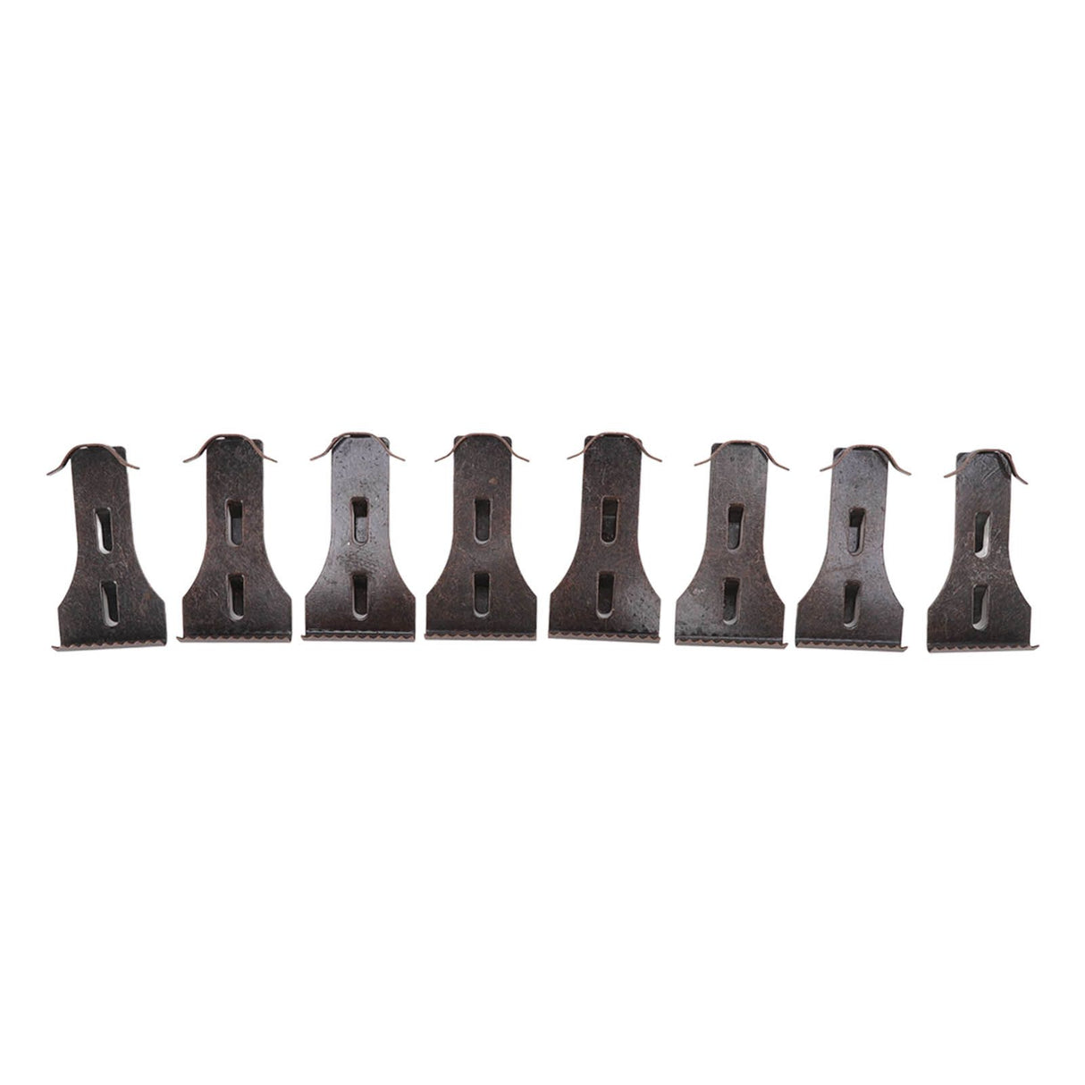 8Pcs Brick Hook Clips Steel Brick Hanger Fits Standard Size Bricks 2 1/4 Inch to 2 3/8 Inch in Height