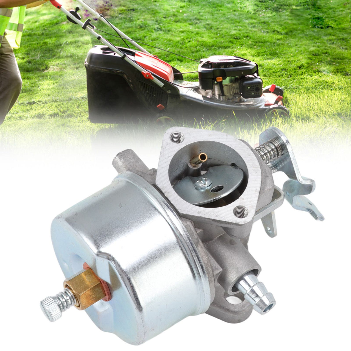 Carburetor Assembly for Lawn Mower Carburetor Replaces for Tecumseh HH120 Engine HH120 120211H HH120 120204H 632424