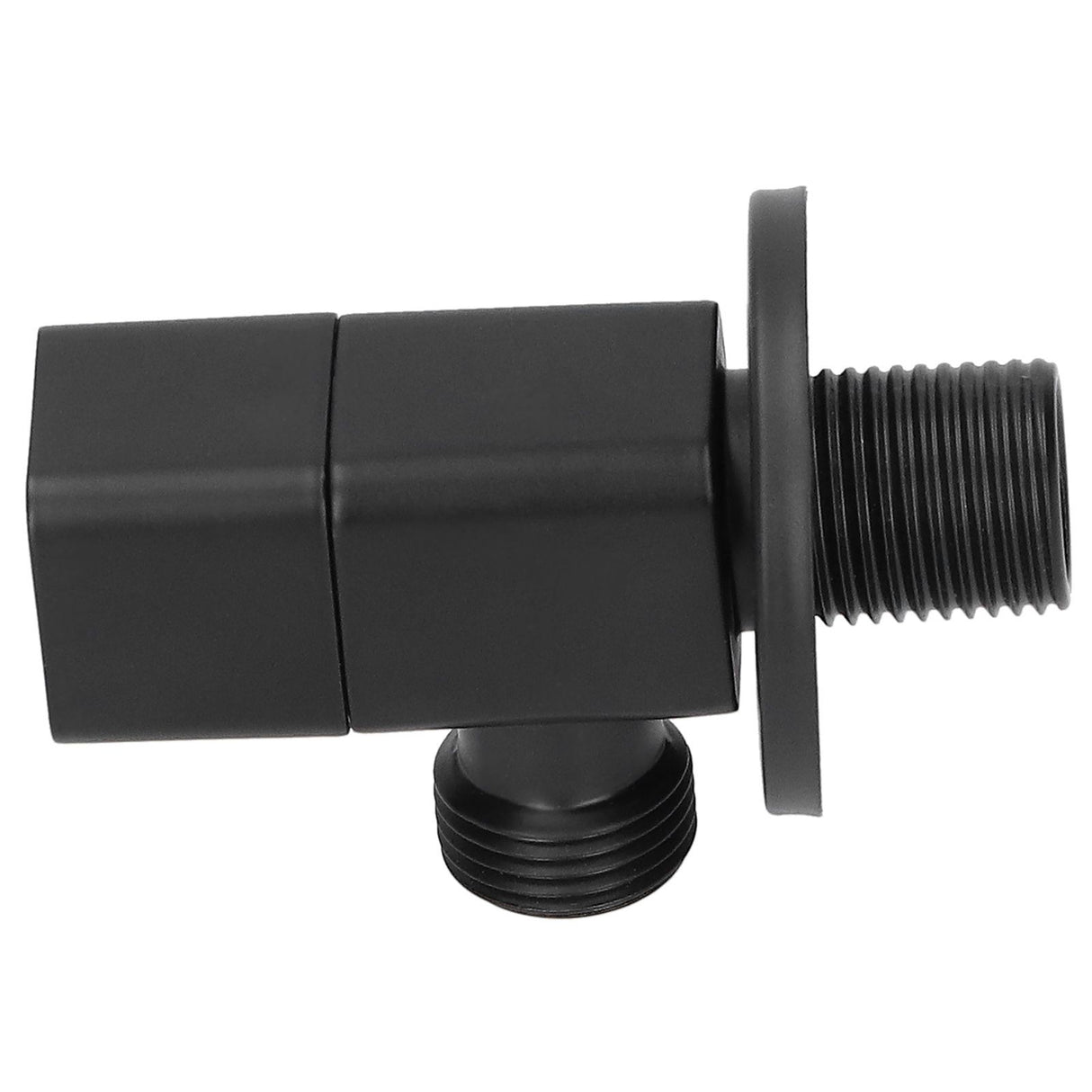 G1/2 Angle Valve Mixer Water Stop Valve Bathroom Toilet Washbasin Accessory Black