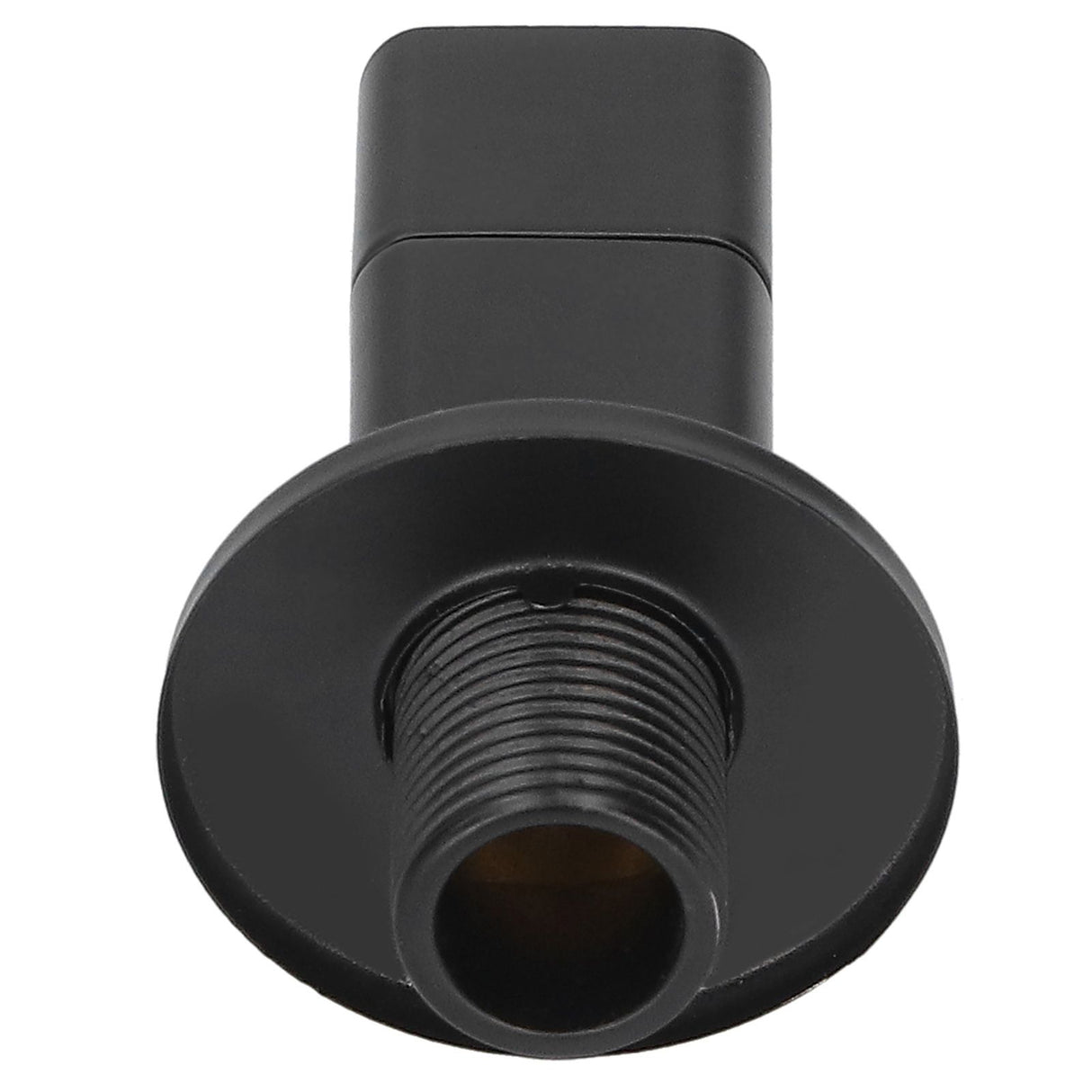 G1/2 Angle Valve Mixer Water Stop Valve Bathroom Toilet Washbasin Accessory Black