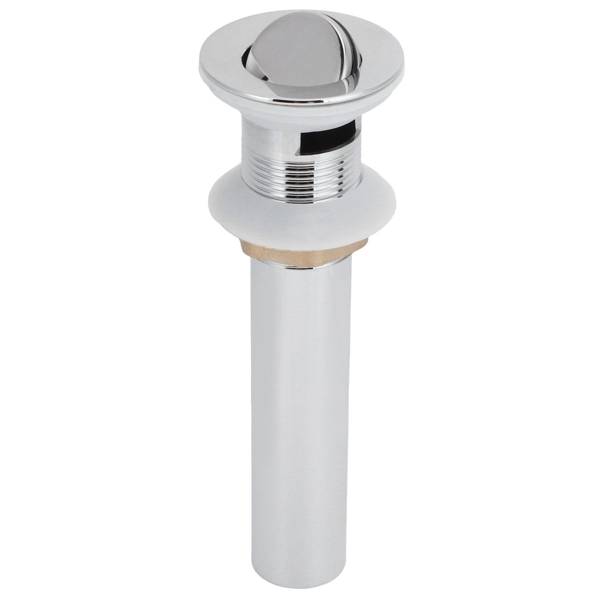 Bathroom Sink Drain Anti Clog Basin Popup Bounce Draining Stopper with Protective CoverWith Overflow Hole