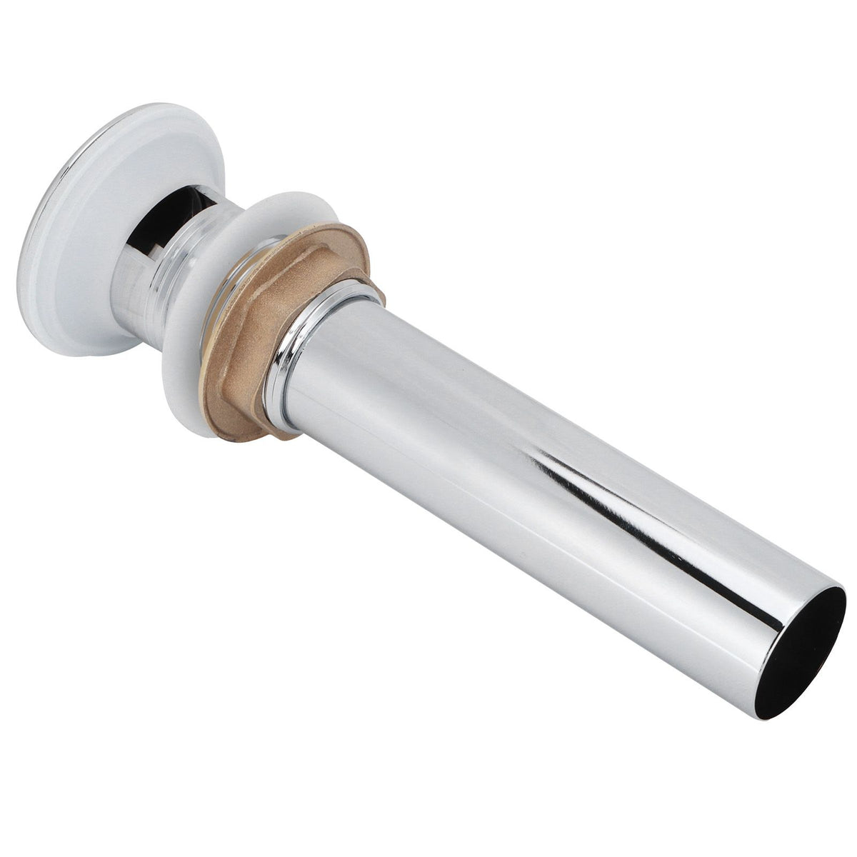 Bathroom Sink Drain Anti Clog Basin Popup Bounce Draining Stopper with Protective CoverWith Overflow Hole