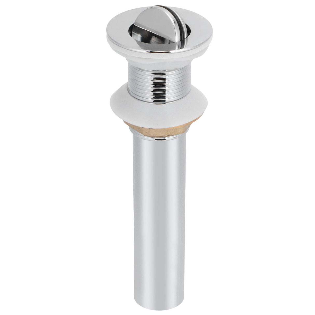 Bathroom Sink Drain Anti Clog Basin Popup Bounce Draining Stopper with Protective CoverWithout Overflow Hole