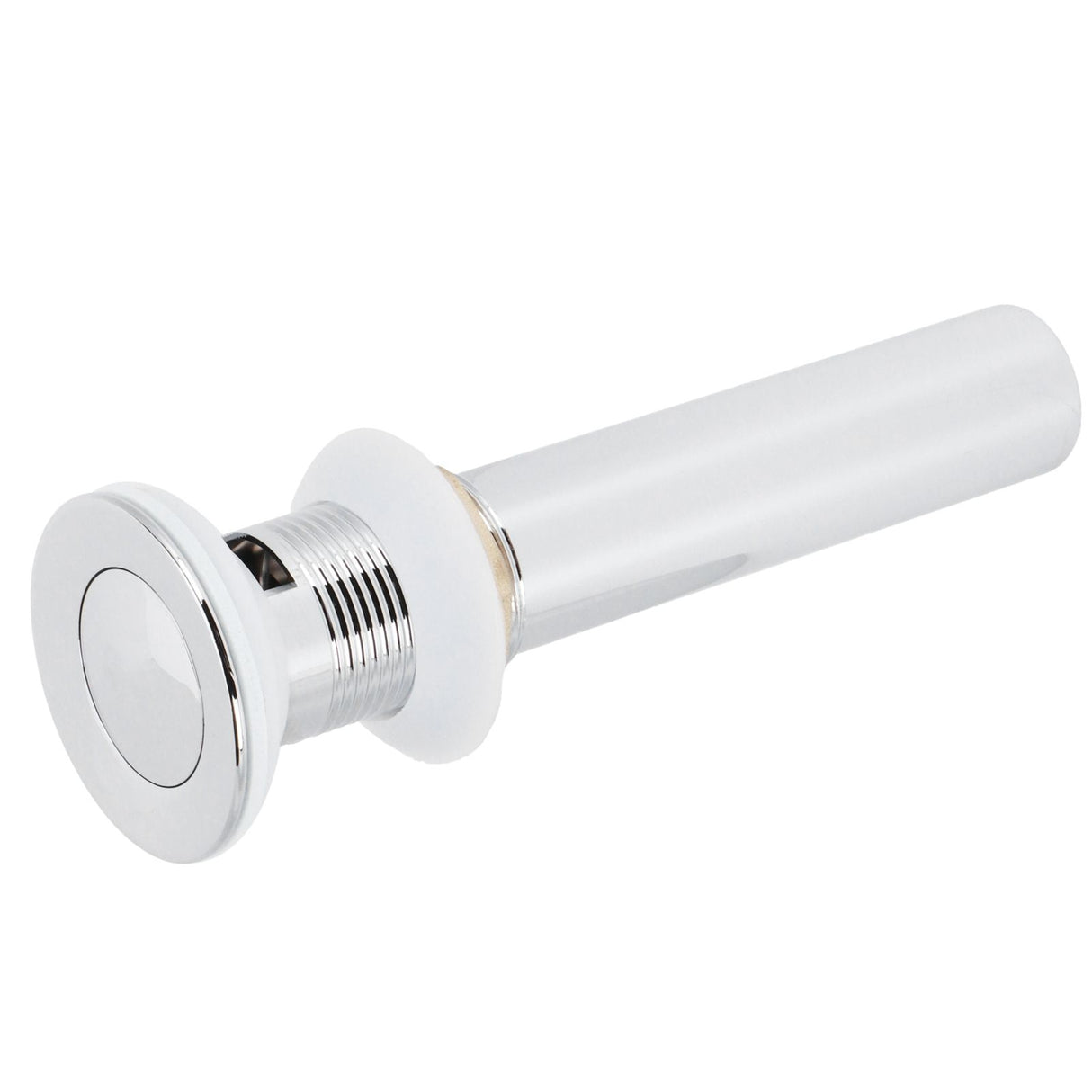 Basin Drain Sink Drain Stopper Electroplating Popup Drainer NonOverflow Bathroom Hardware(Electroplating Popup with Hole )