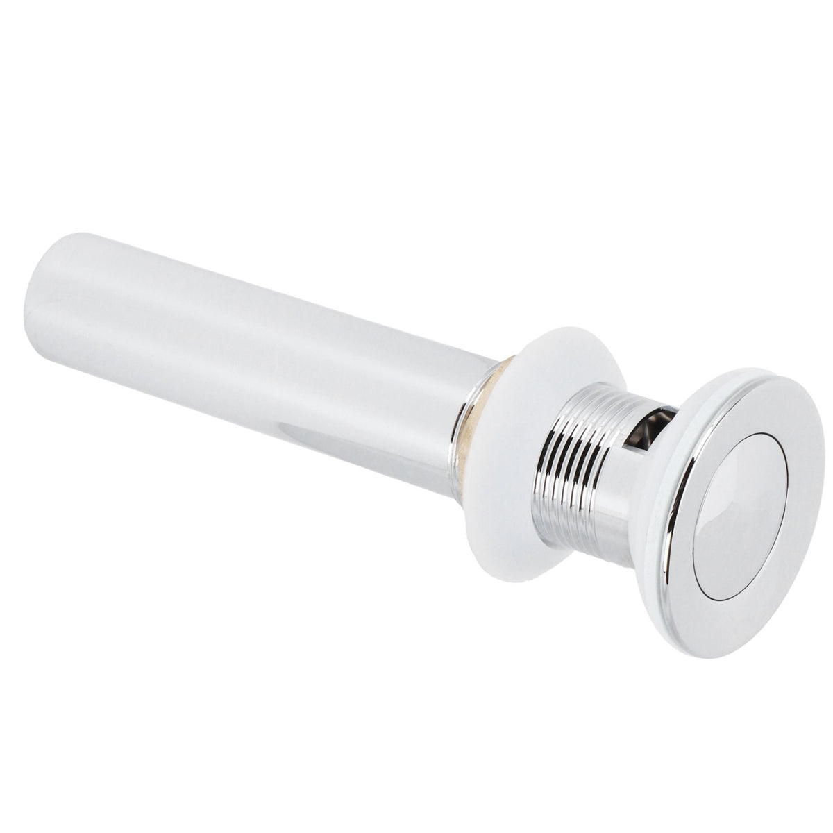 Basin Drain Sink Drain Stopper Electroplating Popup Drainer NonOverflow Bathroom Hardware(Electroplating Popup with Hole )