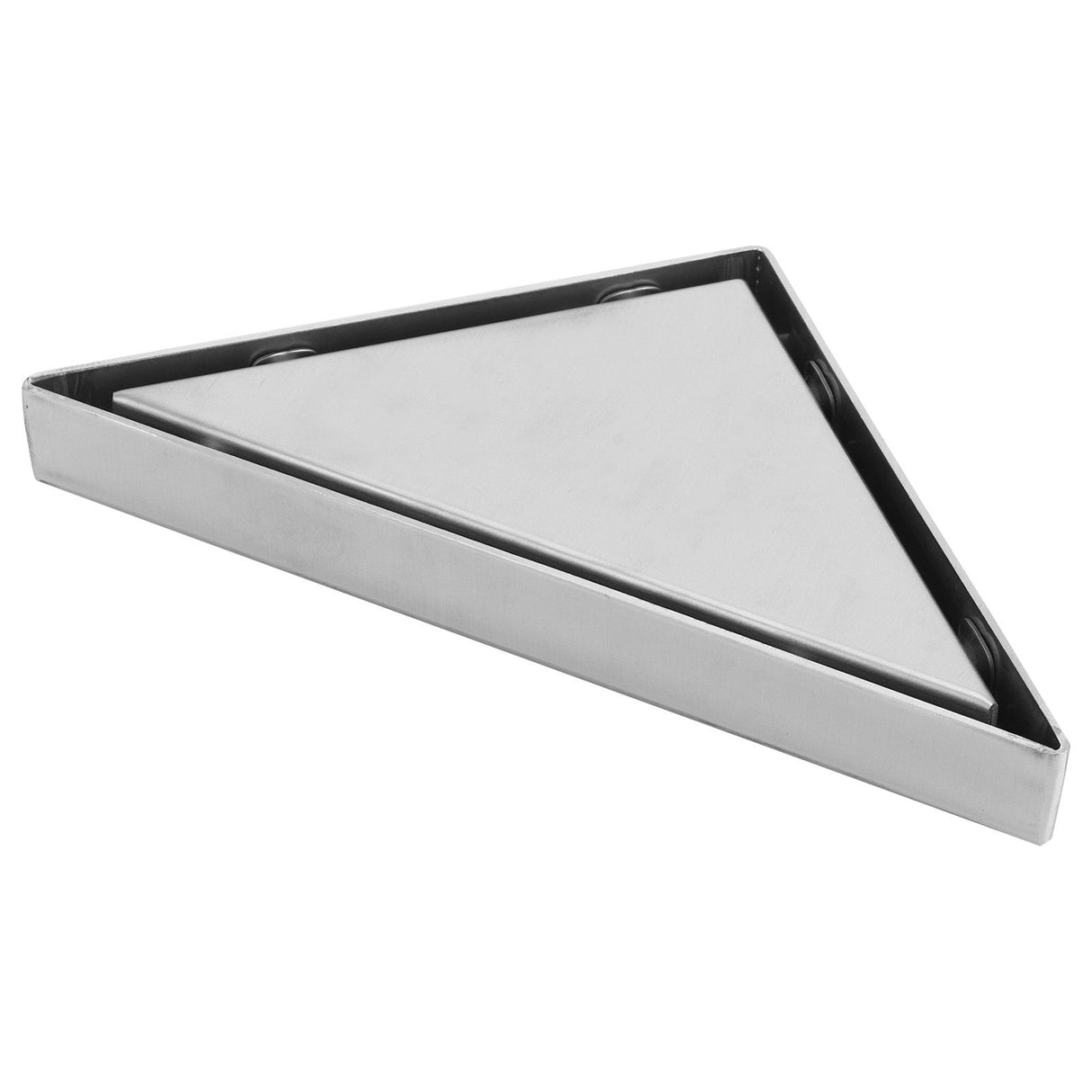 Floor Drain Set 304 Stainless Steel Triangular Corner Drain for Shower Room Bathroom