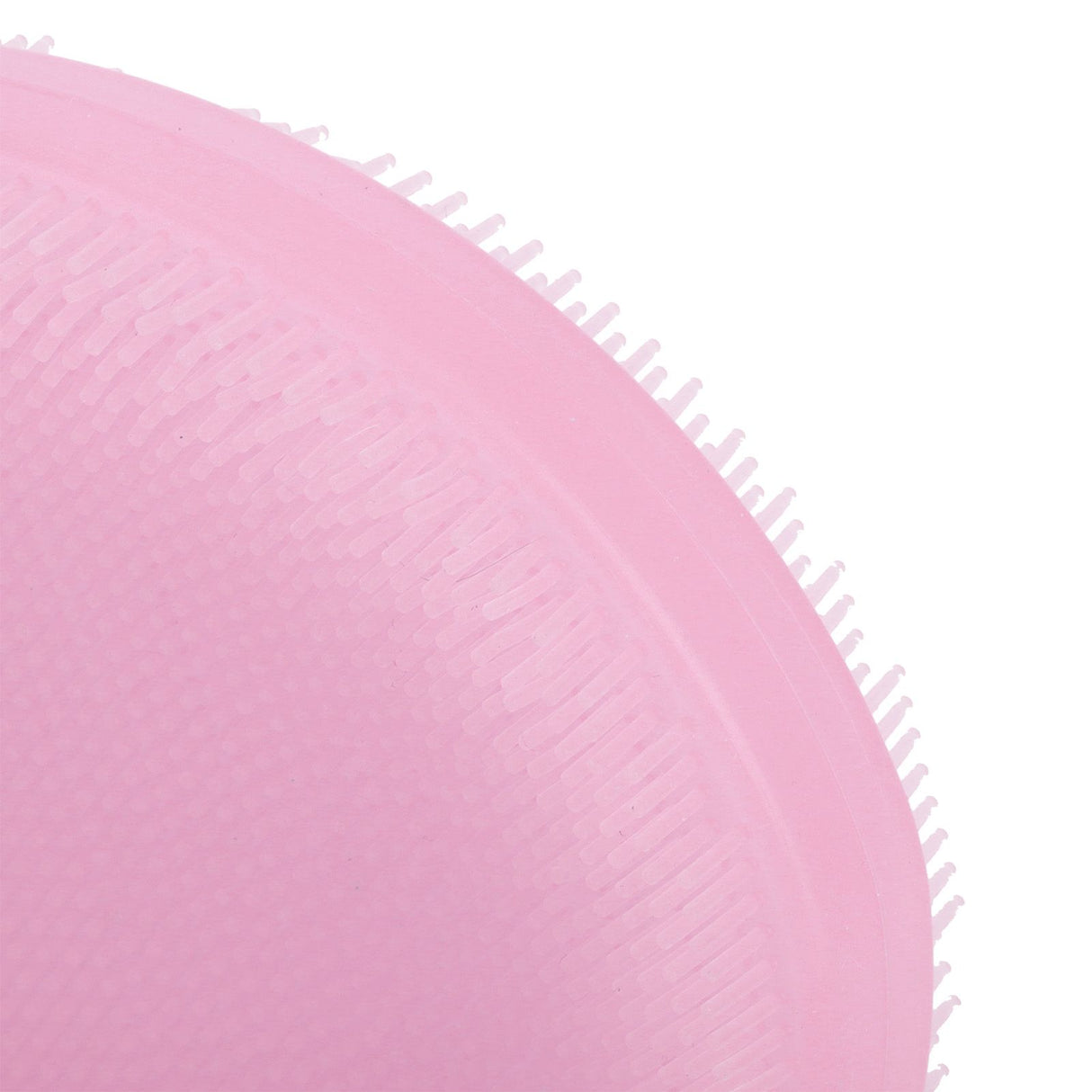 Silicone Dishwashing Brush Bath Body Face Cleansing Brush Kitchen Bathroom Cleaning ToolsPink