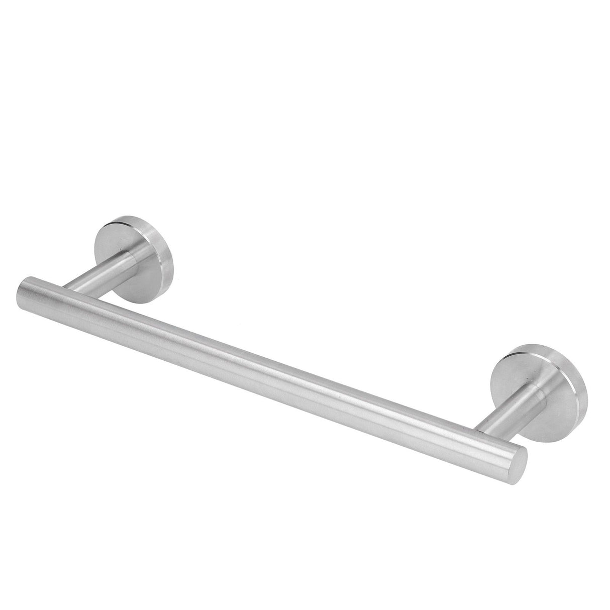 Stainless Steel Towel Rack Smoother Edges Orderly Storage Rust Proof Bathroom Towel Shelf for Wardrobe Kitchen BedroomSilver Three Piece Set