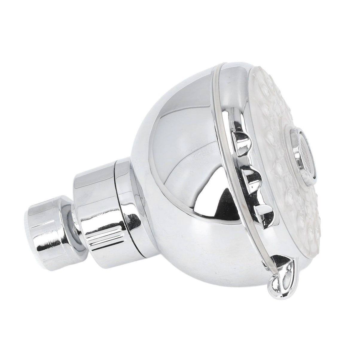 G1/2 Male Thread Shower Head Temperature Controlled 3 Color Changing Rainfall LED Fixed Shower Head for Bathroom