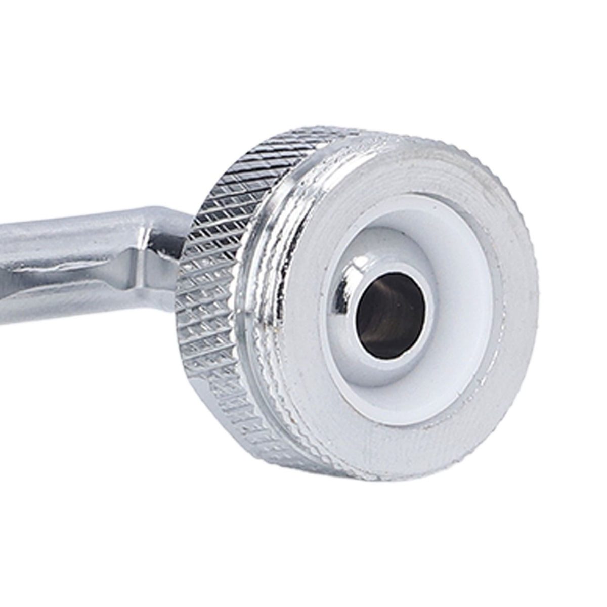 Water Faucet Fashion LED Tricolor Temperature Control Faucet for Bathroom Kitchen 3/4in External Teeth