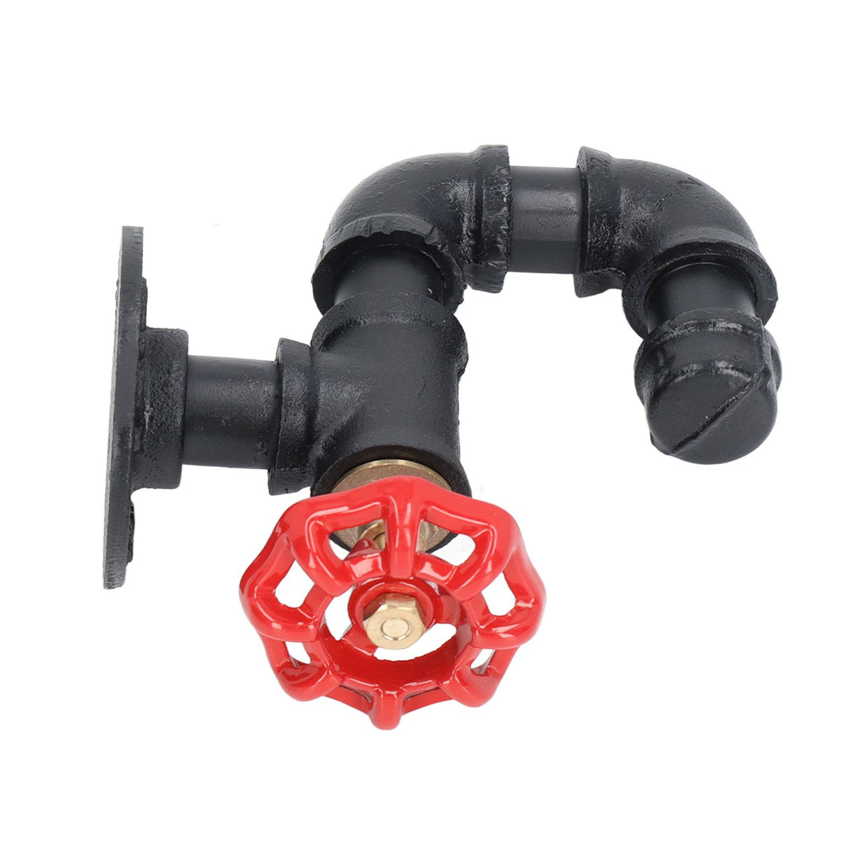 Industrial Pipe Coat Hook Rack Heavy Duty Rustic Hat Robe Towel Wall Mounted Holder Hanger Type B