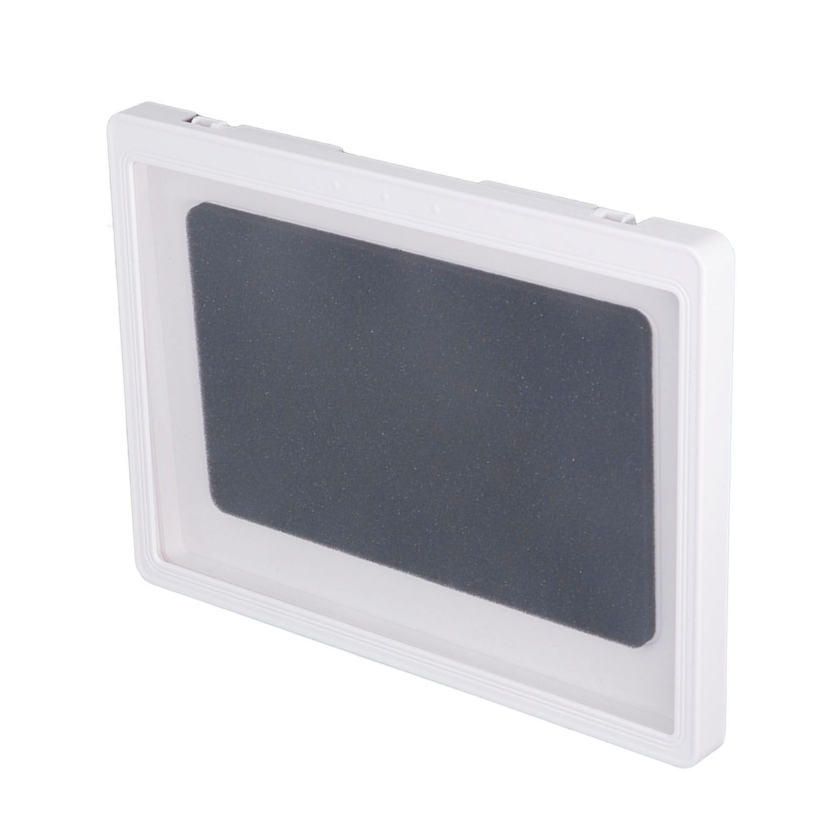 Bathroom Waterproof Anti Fog Touch Screen Mobile Phone Case Wall Mount Sealed Protective Cover Computer Tablet Storage Case Box 9802W White