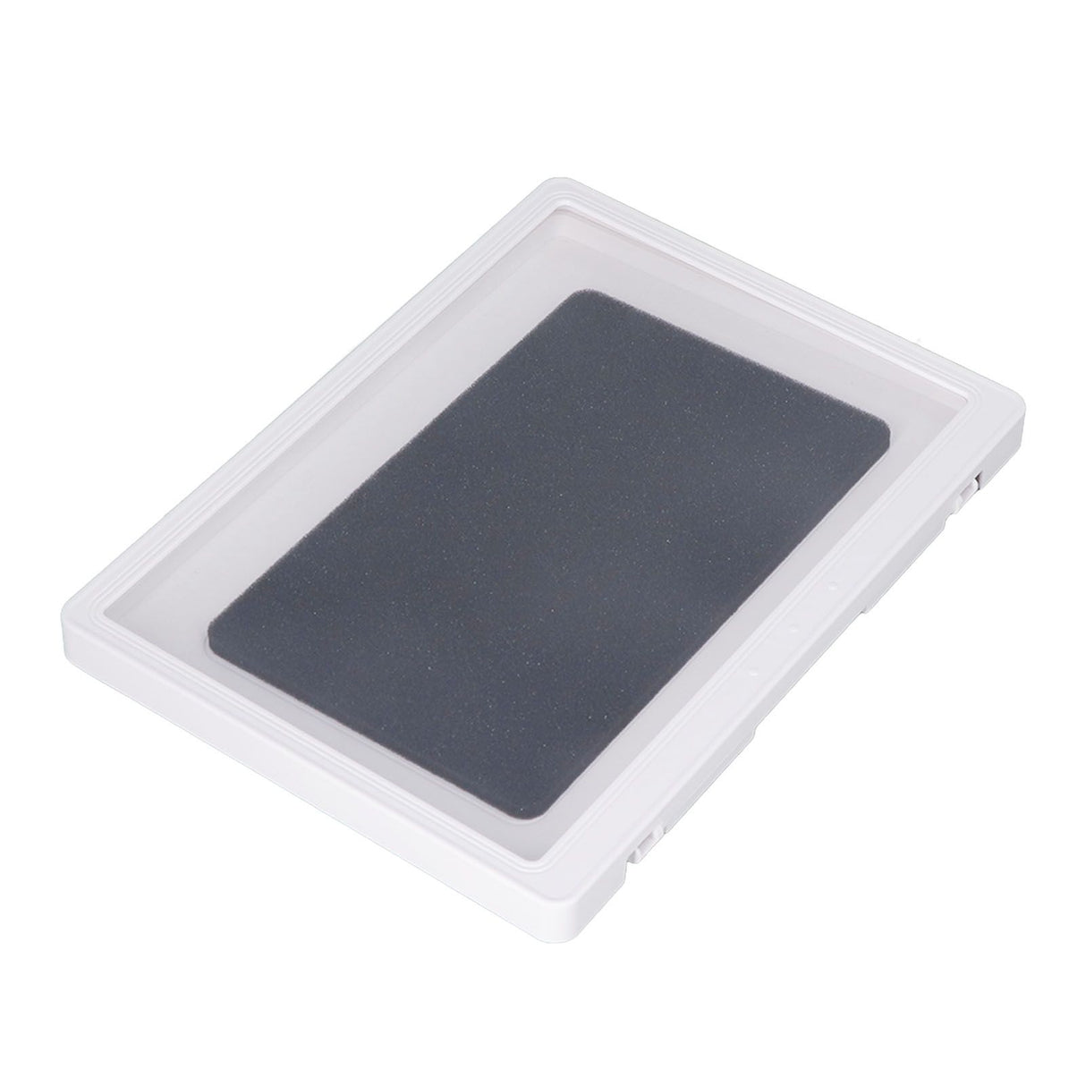 Bathroom Waterproof Anti Fog Touch Screen Mobile Phone Case Wall Mount Sealed Protective Cover Computer Tablet Storage Case Box 9802W White