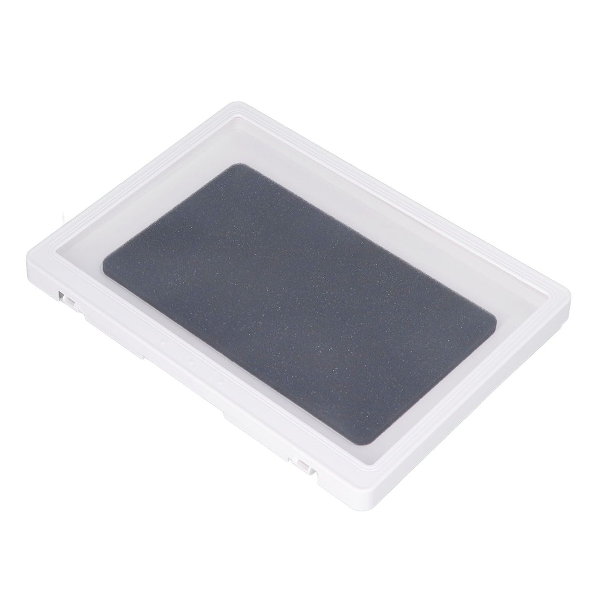 Bathroom Waterproof Anti Fog Touch Screen Mobile Phone Case Wall Mount Sealed Protective Cover Computer Tablet Storage Case Box 9802W White