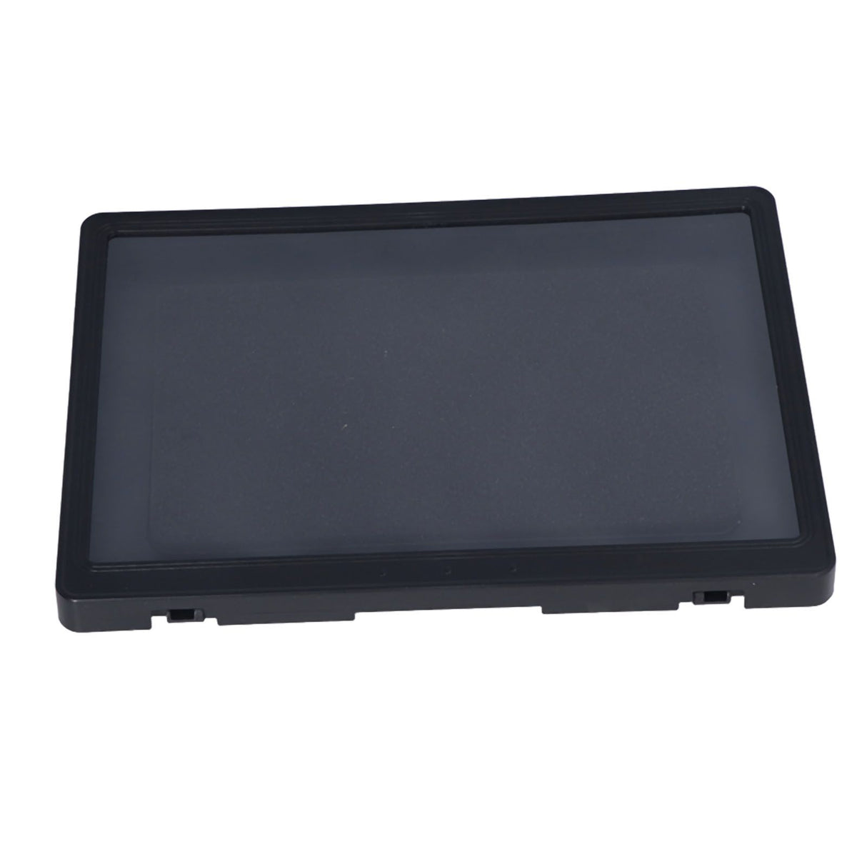 Bathroom Waterproof Anti Fog Touch Screen Mobile Phone Case Wall Mount Sealed Protective Cover Computer Tablet Storage Case Box 9802B Black