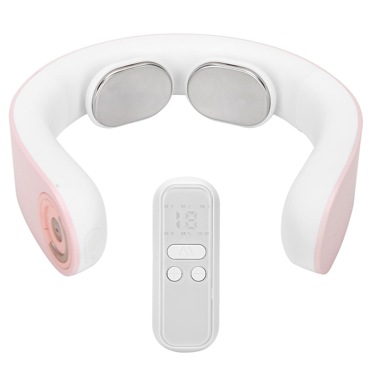 Pulse Neck Massager 15 Levels Adjustable 42℃ Constant Temperature Intelligent Massage Instrument