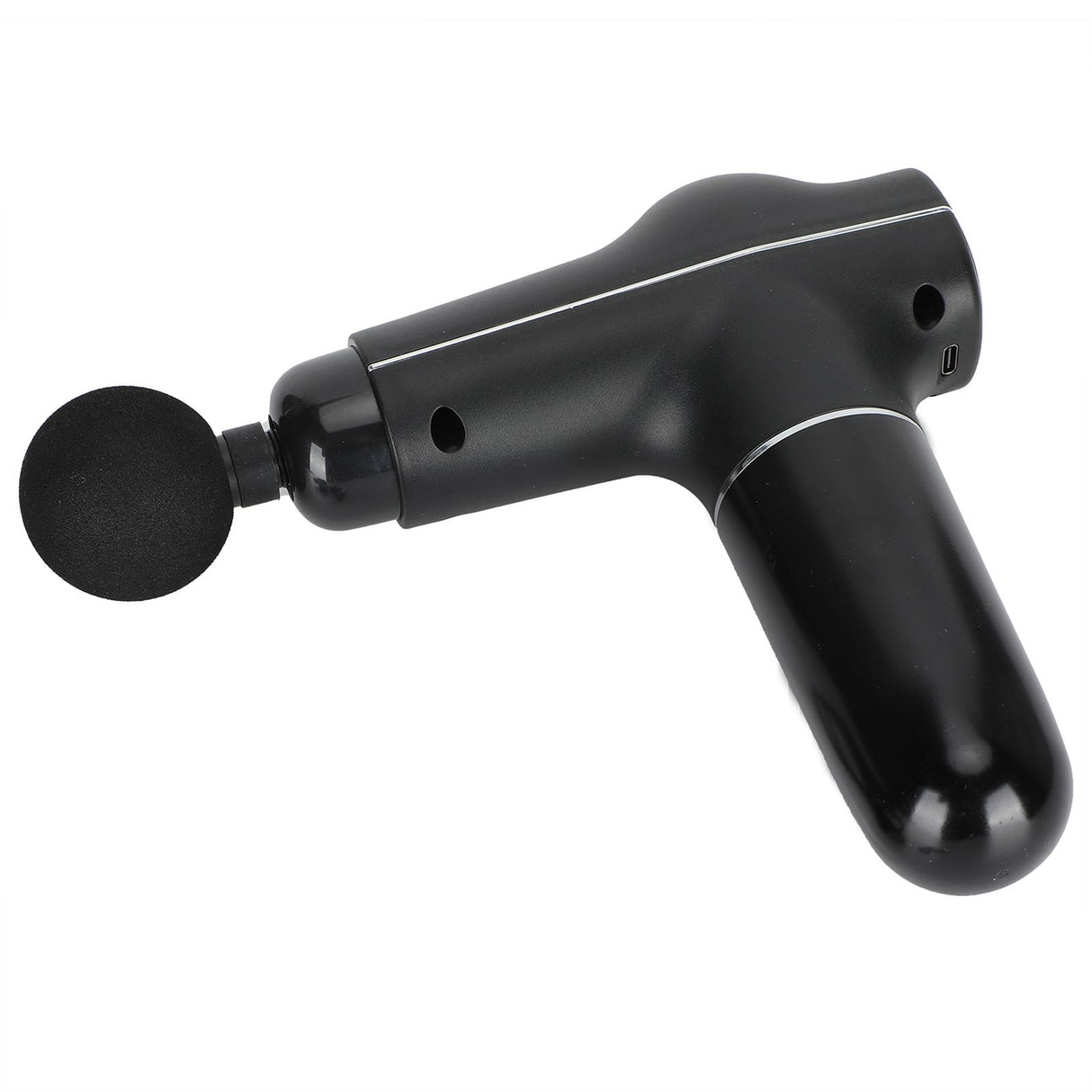 Mini Muscle Stimulator Body Relaxation Portable Muscle Massager Equipment with 3 Gears(Black Metallic PaintUV Varnishing )