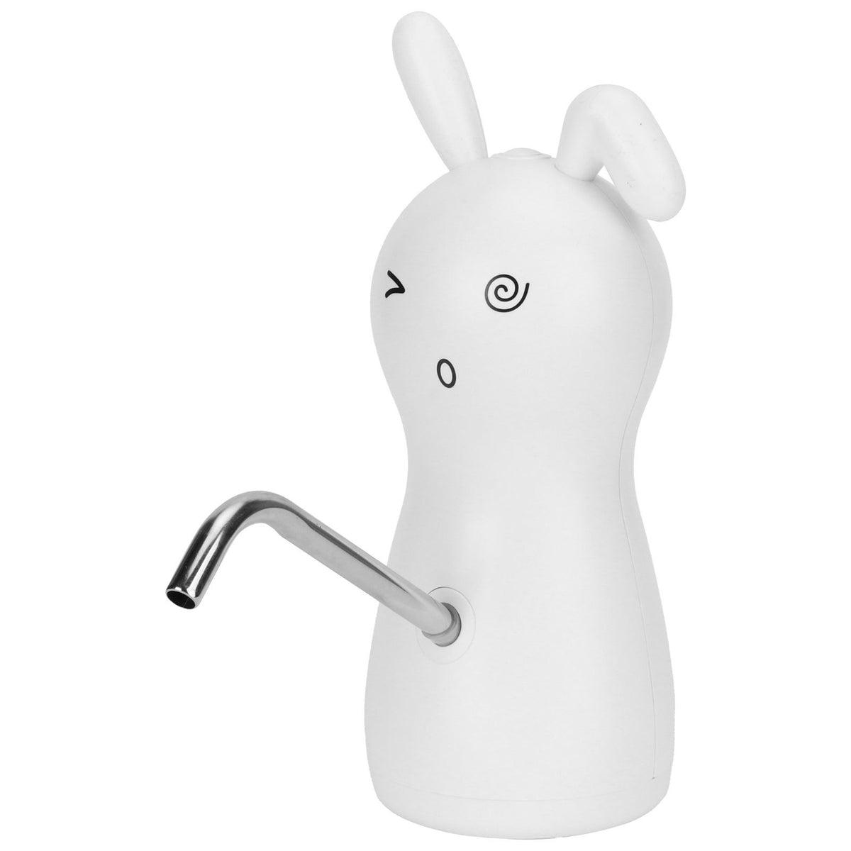 Electric Water Dispenser Portable USB Charging 450ml Quantitative for 4.5L‑18.9L Barreled Water Rabbit Shape